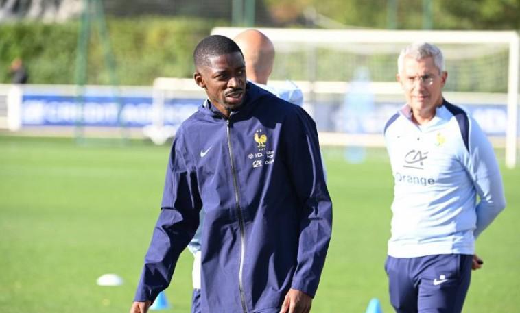 开云登录-队报：登贝莱未参加法国队最近一次训练，对乌克兰不会首发